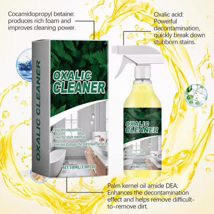 🥳2026 HOT SALE🥳💞50K+ SOLD!💥🔬 【CLEARANCE!】Molecular-Level Cleaning Tech! Oxalic Bathroom Cleaner Dissolves Rust & Limescale 78% OFF🚽✨