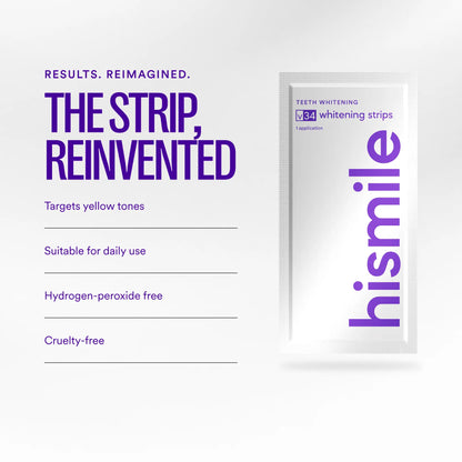 HiSmile V34 Teeth Whitening Strips – 14 Applications -A0025