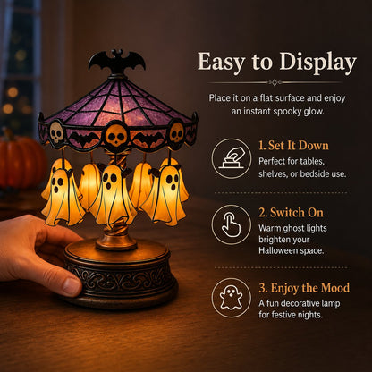 👻 Ghostly Carousel Night Light – Add Magical Halloween Glow to Your Room 🎃BUY 2 GET 10% OFF