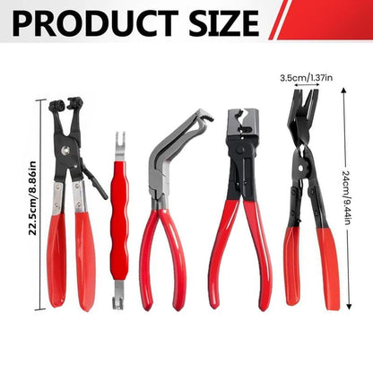 🔥Father's Day Special  🛠️Automotive Electrical Disconnect & Trim Clip Pliers Set