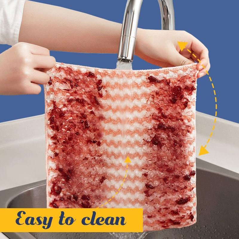 🧽 Microfiber Cleaning Cloths – Super Absorbent, Lint-Free & Reusable for All Surfaces 🧼
