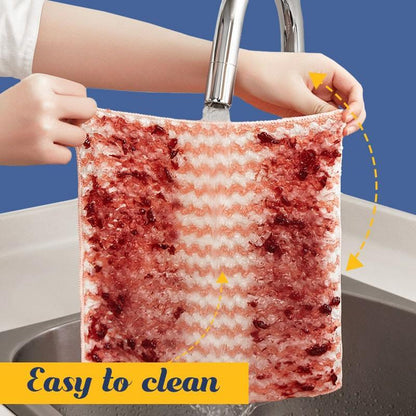 🧽 Microfiber Cleaning Cloths – Super Absorbent, Lint-Free & Reusable for All Surfaces 🧼