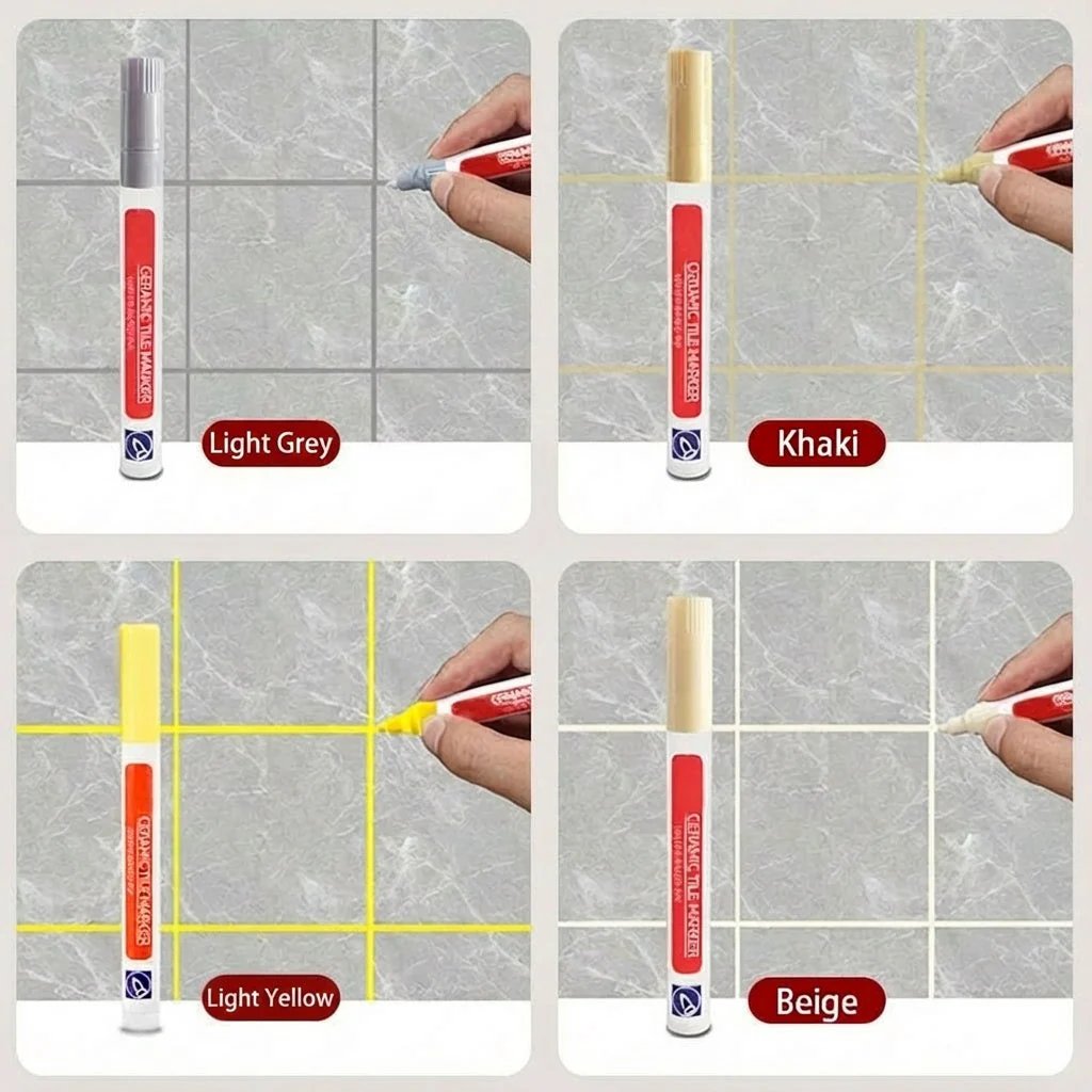 ⏰️Last day!!!🔥Buy 1 Get 1 Freee🔥Anti-Mould & Waterproof Joint Pen for Ceramic Tiles