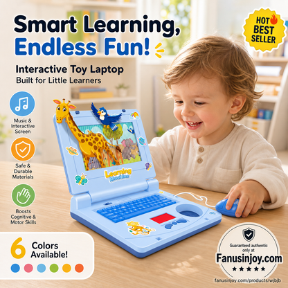 🔥Limited Time 50% Off！👧Interactive Simulation Toy Laptop🖥️