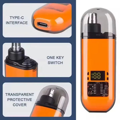 🎁Father's Day Sale-55% OFF Now🎉Portable USB-C Nose Hair Trimmer-Fast,Painless🔥