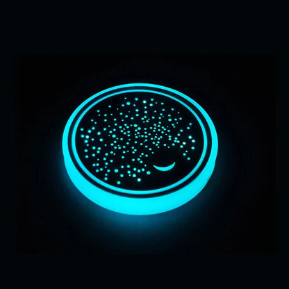 LED Car Cup Holder Coasters-2 PCS
