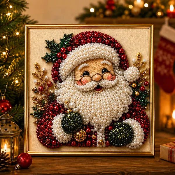 Christmas Diamond Painting Art Kit with Frame