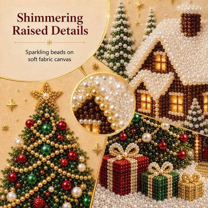 Christmas Diamond Painting Art Kit with Frame