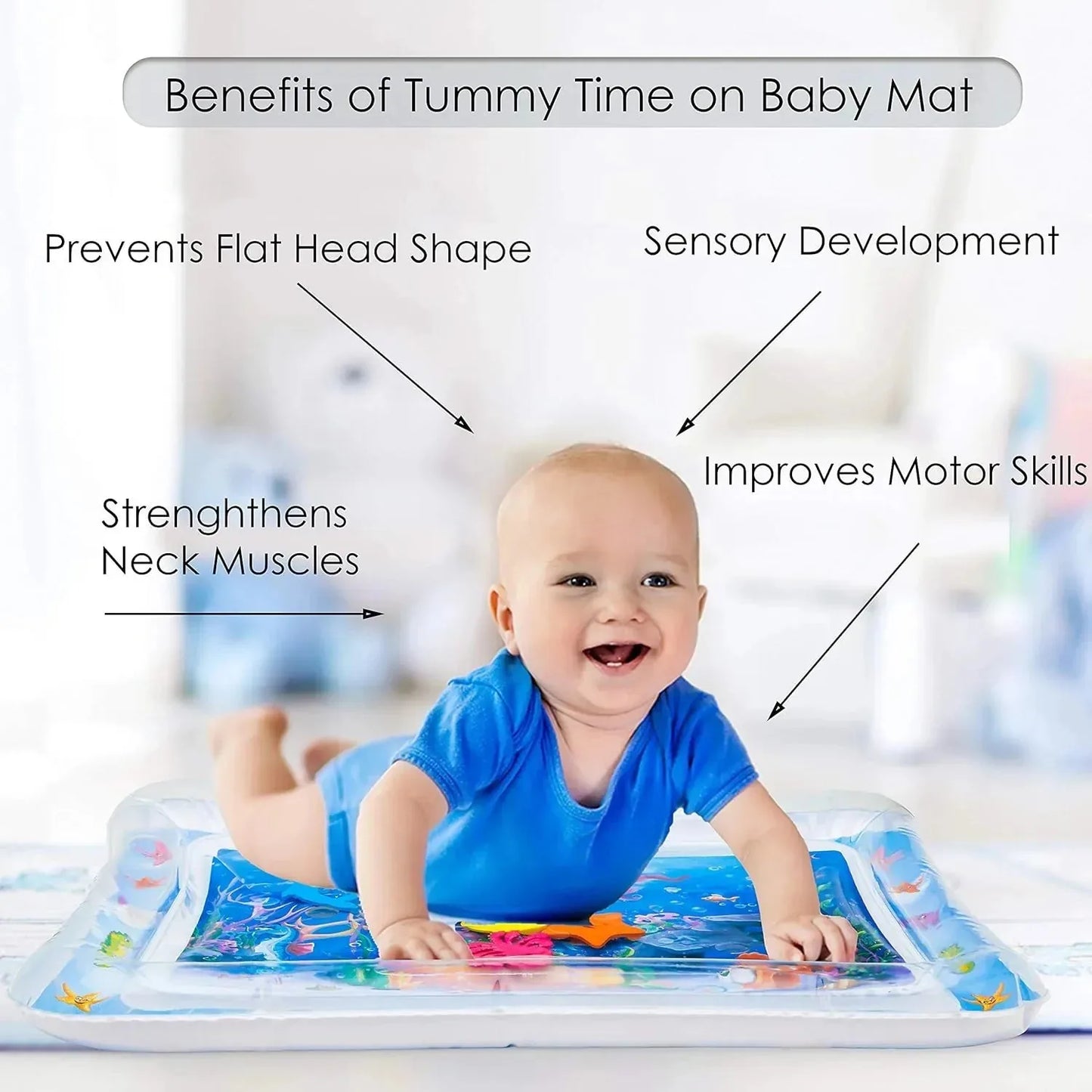 Inflatable Ocean Water Sensory Play Mat