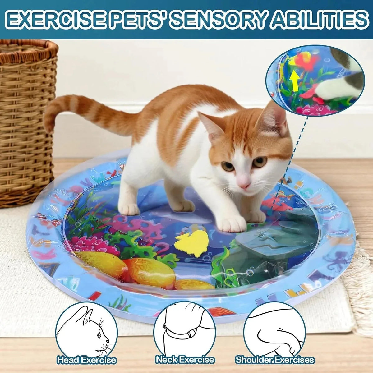 Inflatable Ocean Water Sensory Play Mat