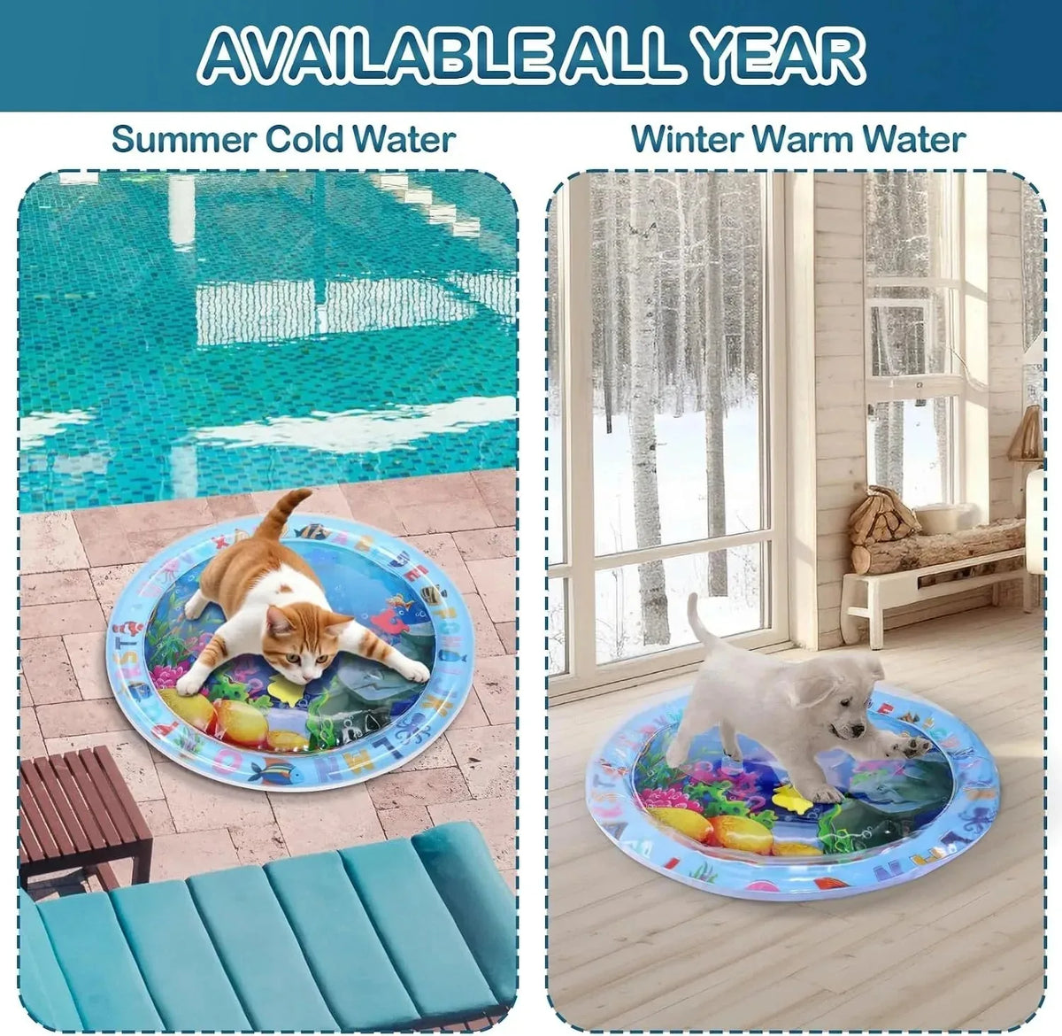 Inflatable Ocean Water Sensory Play Mat