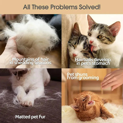 Double-Sided Pet Grooming Gloves – Left & Right Pair