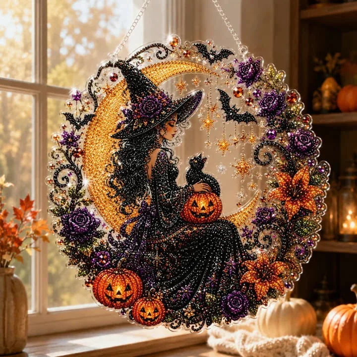 DIY Diamond Art Suncatcher Ornament Kit