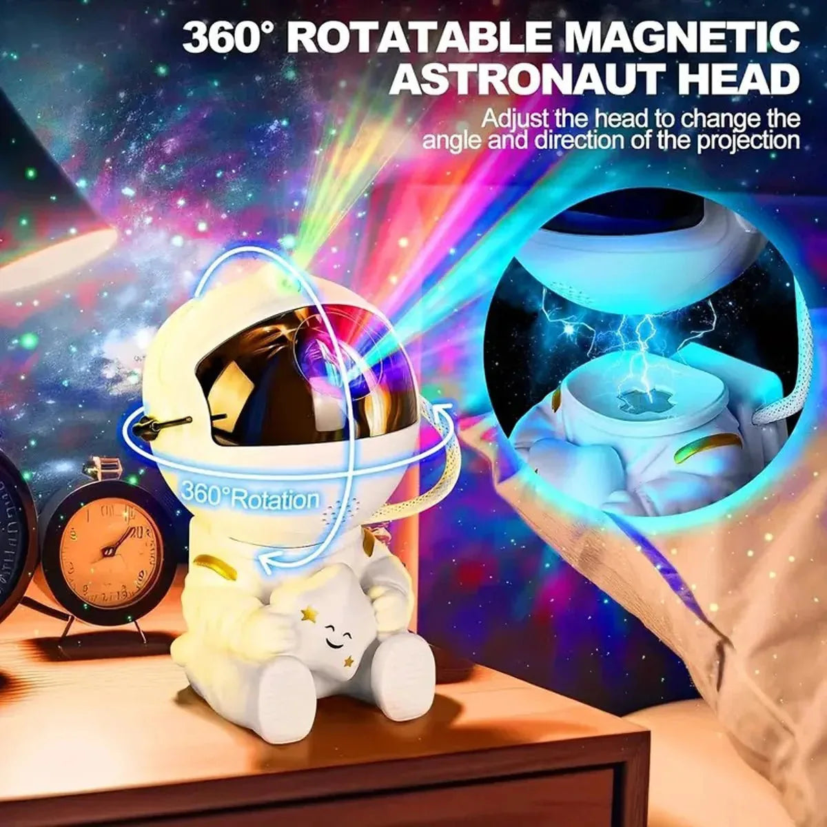 Astronaut Star Projector For Aesthetic Room Decor Gift