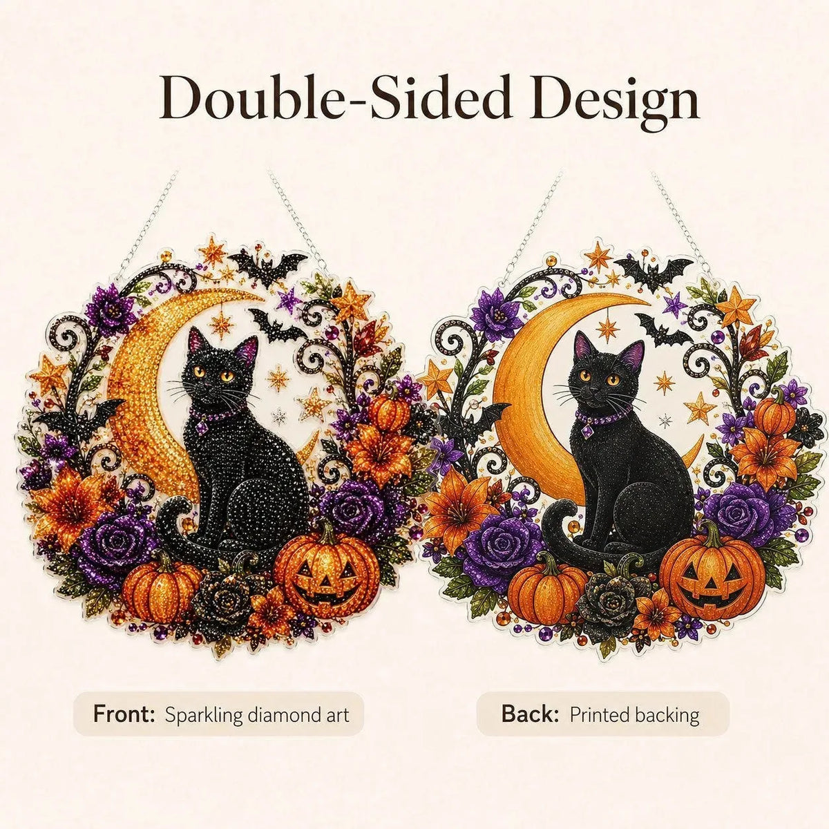 DIY Diamond Art Suncatcher Ornament Kit