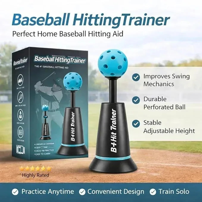 Portable Auto Pop-Up Baseball Swing Trainer