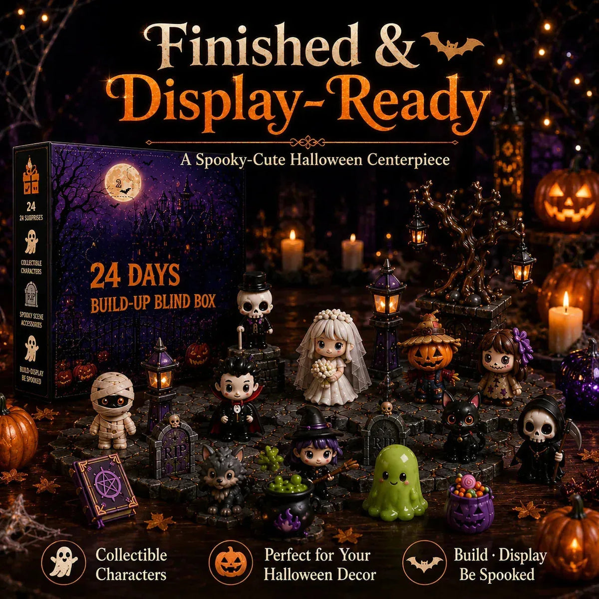 DIY Haunted House Halloween Decor Kit