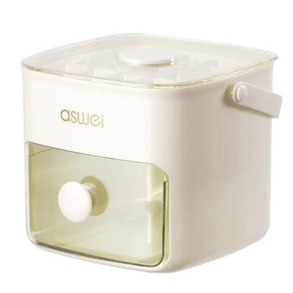 Large Capacity Food-Grade Ice Cube Mold & Ice Storage Maker