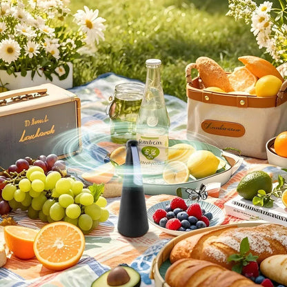 Portable Fly Fan for Outdoor Dining