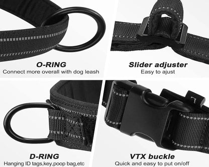 Chest Harness & Leash Set for Large Dogs