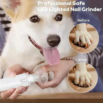 Pet LED Nail Clippers - Safe Trimming for Dogs, Cats & Rabbits