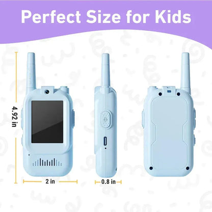 Kids Visual Intercom Walkie Talkie 2 Pack