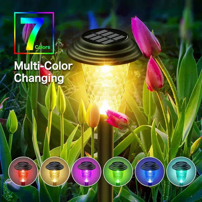 Rainbow Solar Projection Garden Lights – 2 Pack