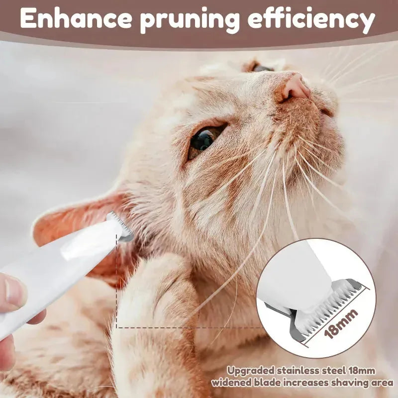 Waterproof LED Pet Paw Trimmer Set