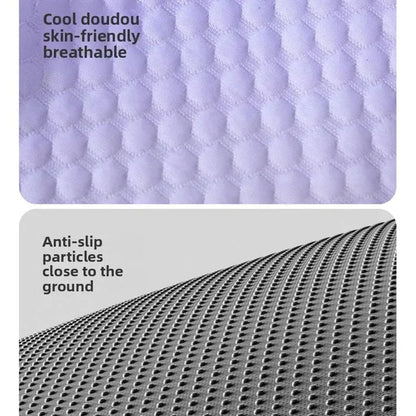 3D Cooling Bean Mat for Dogs & Cats Summer Breathable Pet Cool Bed