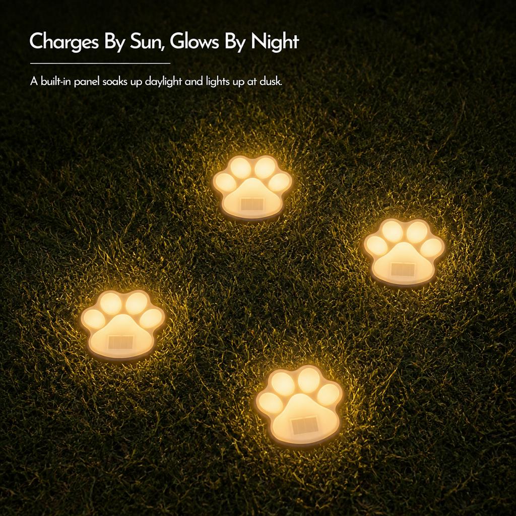 Solar Paw Lights