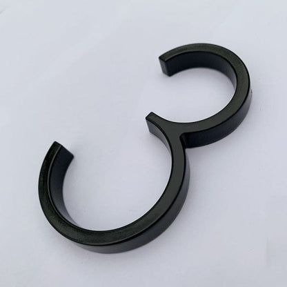 Floating Outdoor House Numbers