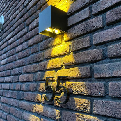 Floating Outdoor House Numbers