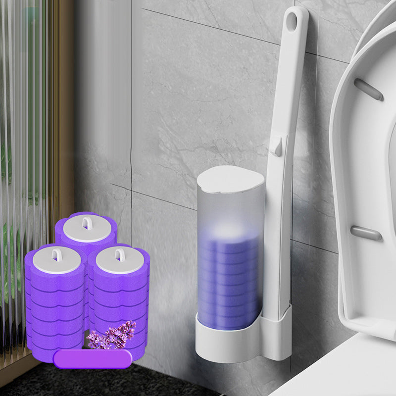 ⚡🧼 Disposable Toilet Cleaning System – Hygienic One-Click Cleaning, No Residue Left, Easy to Use & Disposable