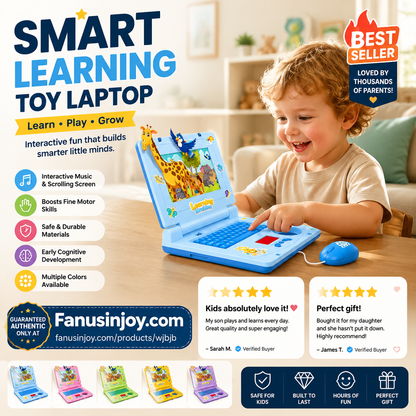 🔥Limited Time 50% Off！👧Interactive Simulation Toy Laptop🖥️