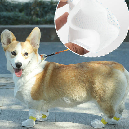 Disposable Dirty-Proof Pet Shoes for Dog Paw Protection