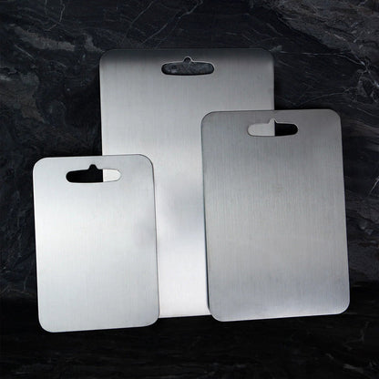 🔥2025 Kitchen Hot Sale 49% OFF🔥Antibacterial Stainless Steel Cutting Board