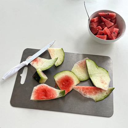 🔥2025 Kitchen Hot Sale 49% OFF🔥Antibacterial Stainless Steel Cutting Board