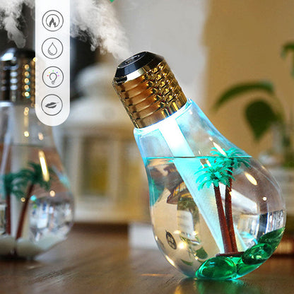 🔥LAST DAY 49 % OFF💖Rechargeable Creative Bulb Humidifier with Night Light
