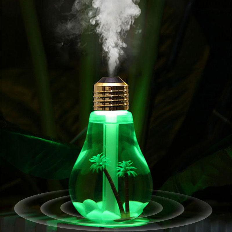 🔥LAST DAY 49 % OFF💖Rechargeable Creative Bulb Humidifier with Night Light