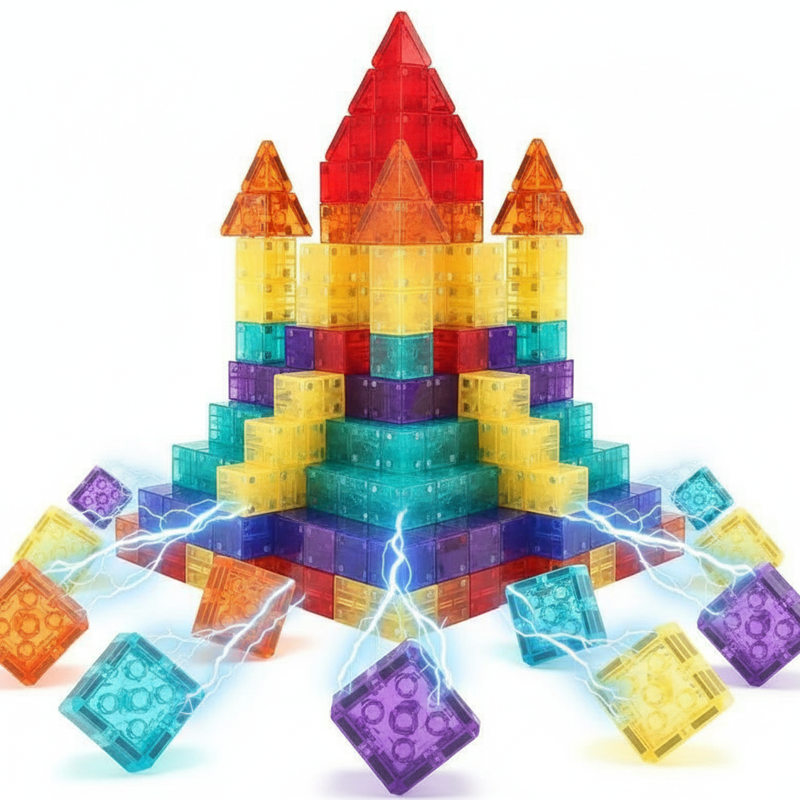 🏗️ Magnetic Building Block Set for Kids👶✨