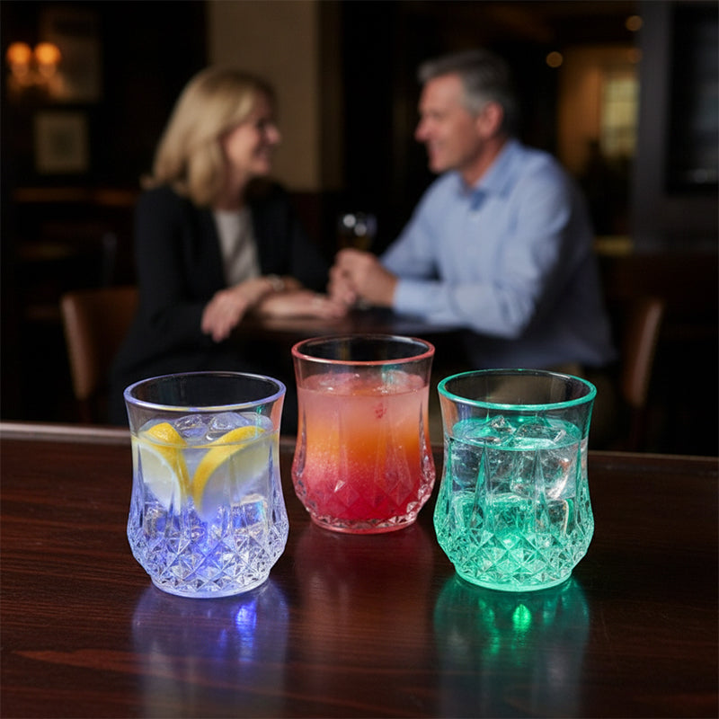 Liquid-Activated Flash Light-Up Cup