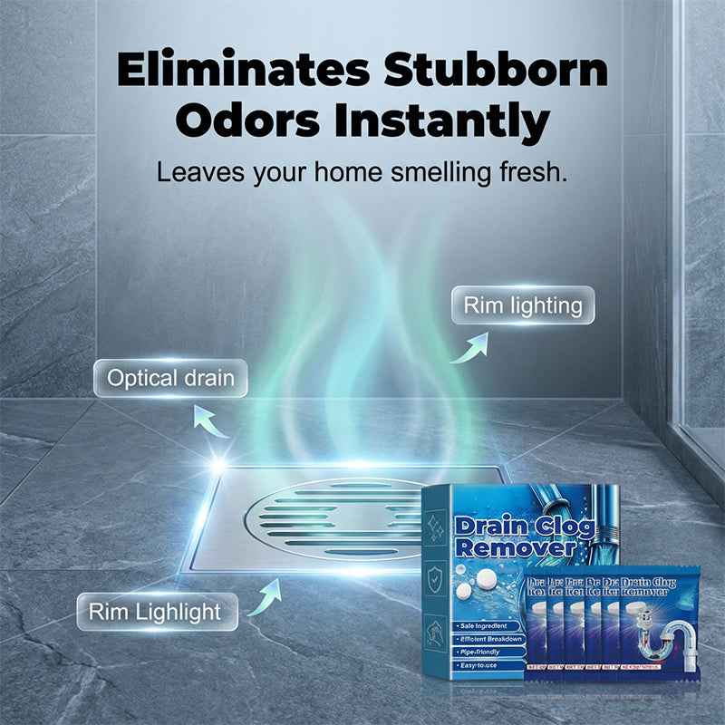 54% OFF NOW🔥Fast Dissolve🌟 Drain Clog Remover Tablets -For Household Pipe Deodorant