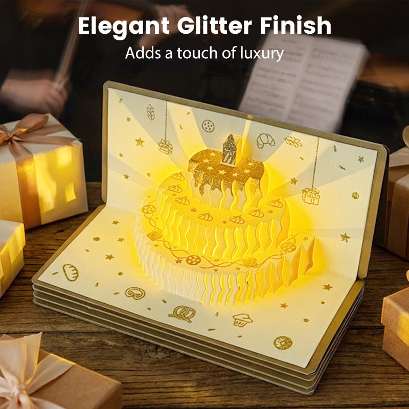 🔥HOT SALE 50% OFF✨3D Pop-Up Musical Birthday Card with Money Holder