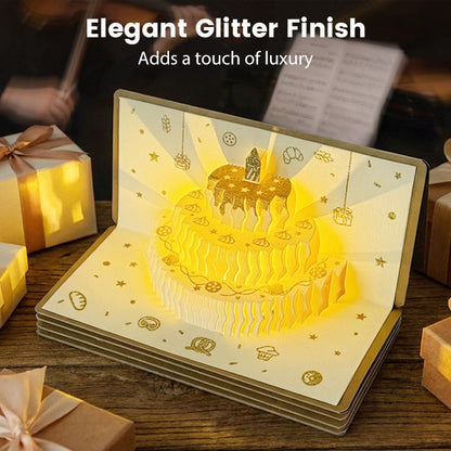 🔥HOT SALE 50% OFF✨3D Pop-Up Musical Birthday Card with Money Holder