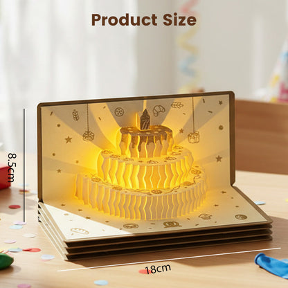 🔥HOT SALE 50% OFF✨3D Pop-Up Musical Birthday Card with Money Holder