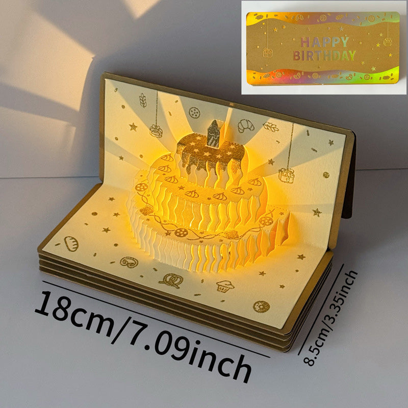 🔥HOT SALE 50% OFF✨3D Pop-Up Musical Birthday Card with Money Holder