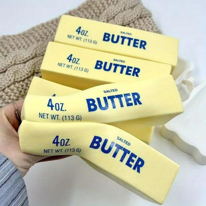 🧈 BUY 1 GET 1 FREE - SUPER SOFT SQUISHY BUTTER STICK! 🧈 Adorable Stress Relief Toy & Anti-Anxiety Fidget ✨