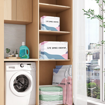 ✨ 50% OFF 🧳 No-Pump Large Vacuum Storage Bags – Save Space Keep Clothes Neatly Organized