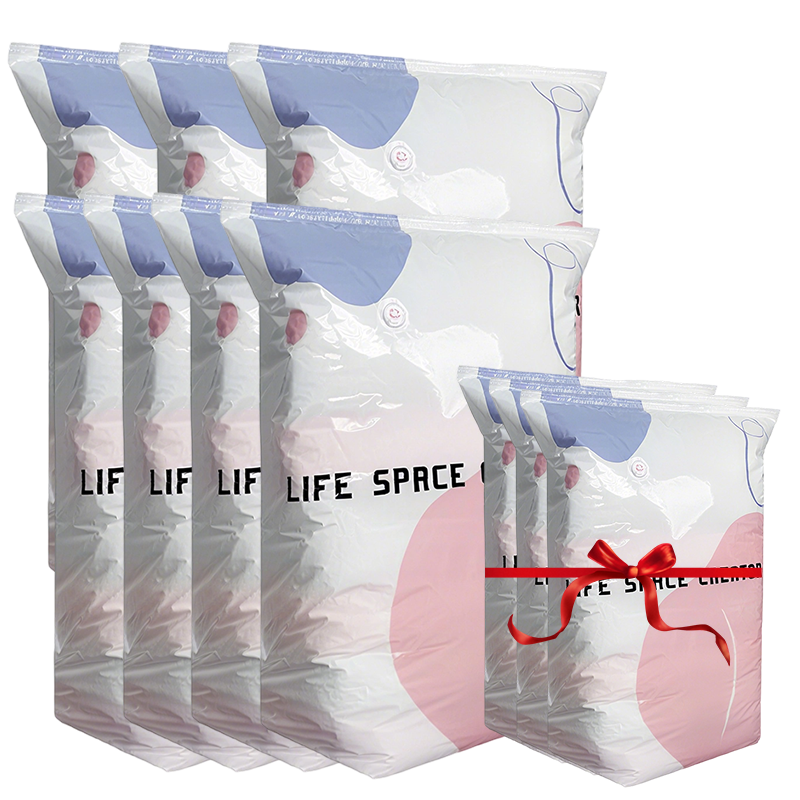 ✨ 50% OFF 🧳 No-Pump Large Vacuum Storage Bags – Save Space Keep Clothes Neatly Organized