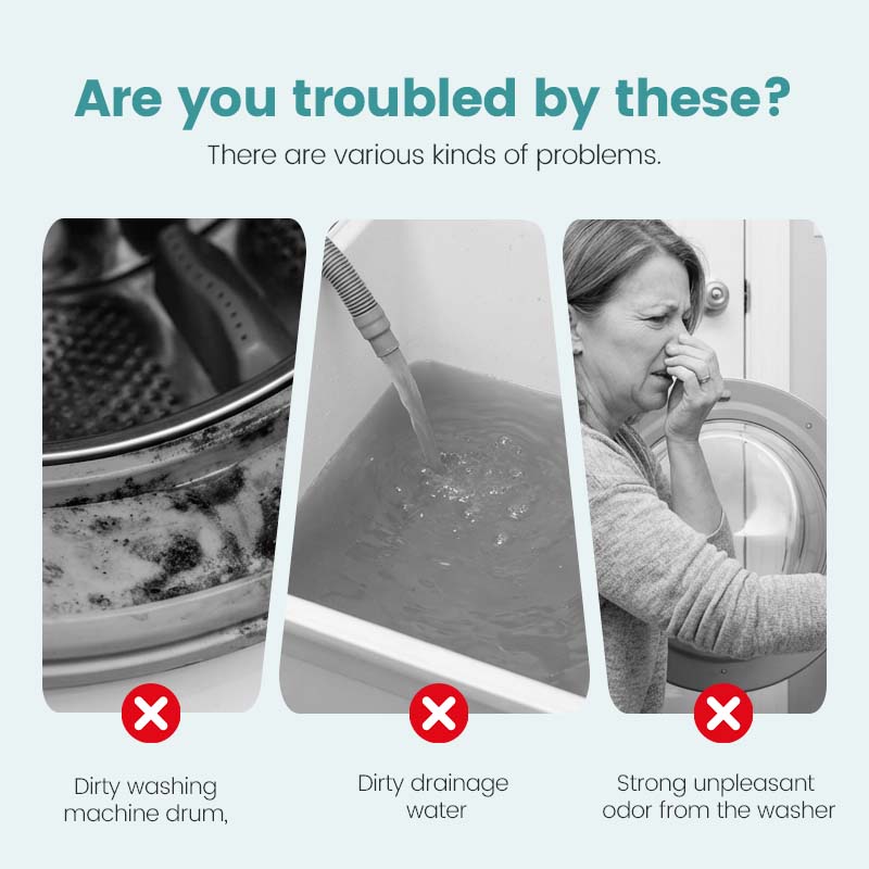 🌸Washing Machine Cleaner – 12 tablets, deep cleans inner tank & pet hair. Removes odours. No mess, just drop & run. 🧼✨